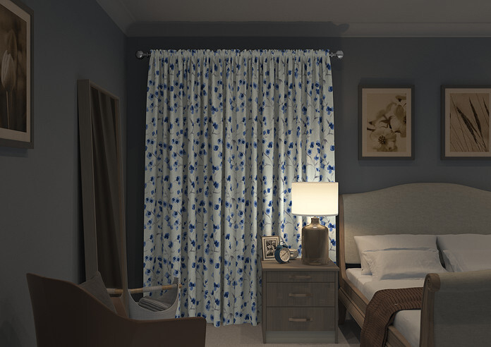 Como, Indigo - Made to Measure Curtains - Image 7